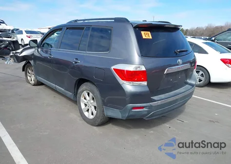2012 Toyota Highlander Se z USA, uszkodzony, nr VIN 5TDZK3EH1CS068908